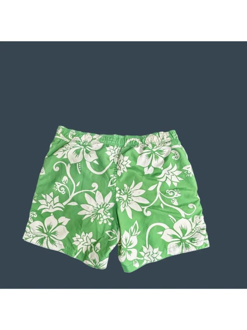 Women’s Old Navy Green Floral Pull‑On Shorts Size M